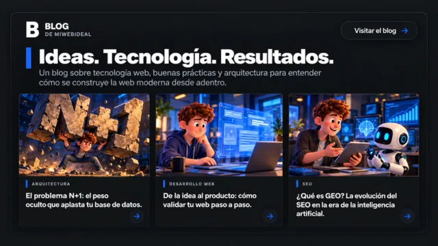 Portada del Blog de MiWebIdeal